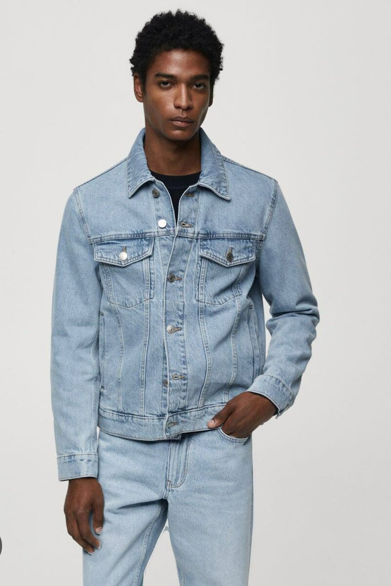 Veste en jean doublée