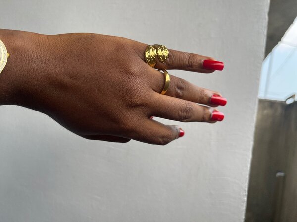 Bagues élégantes inoxydable