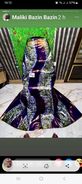 Tissu Bazin Africain