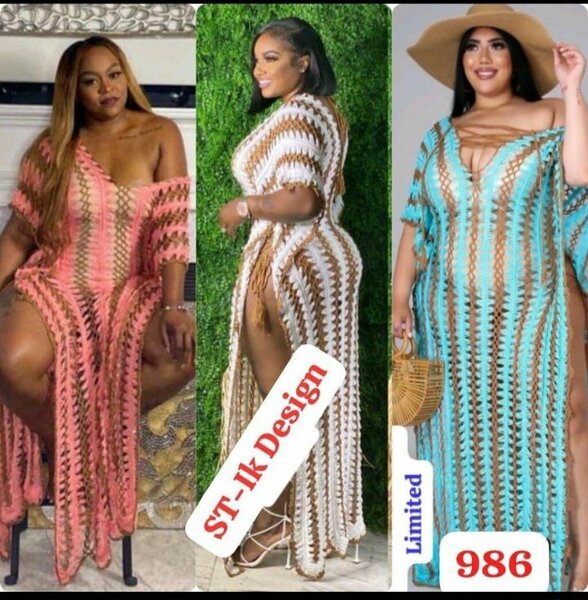 Robe d'été crochetée