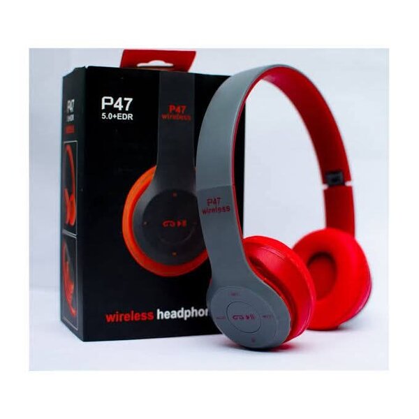 Casque sans Fil P47 Rouge