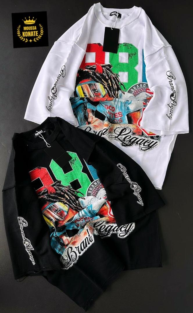 T-shirt graphique unisexe branché