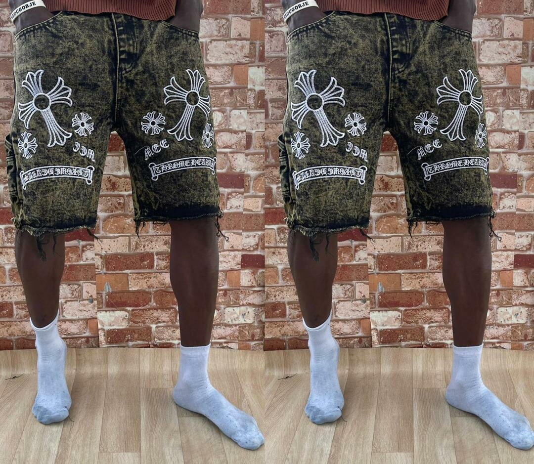 Shorts en jean décontractés homme
