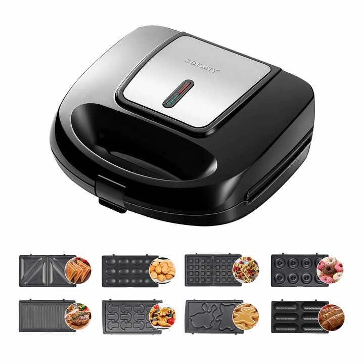 New Design Multifunction 8 In 1 Detachable Mini Electric Gri