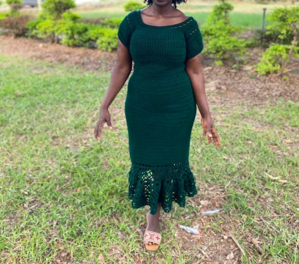 Hand made Crochet dress