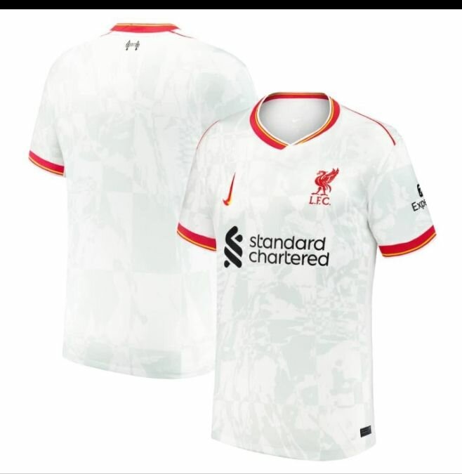 Maillot de football blanc LFC