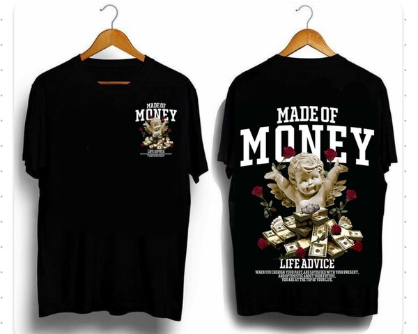T-shirt tendance "Made of Money"