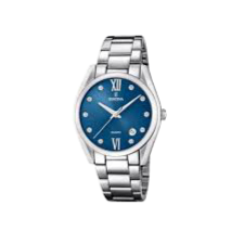 Montre élégante acier inoxydable