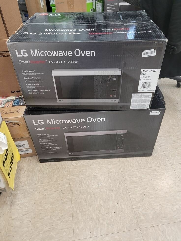 LG microwave oven