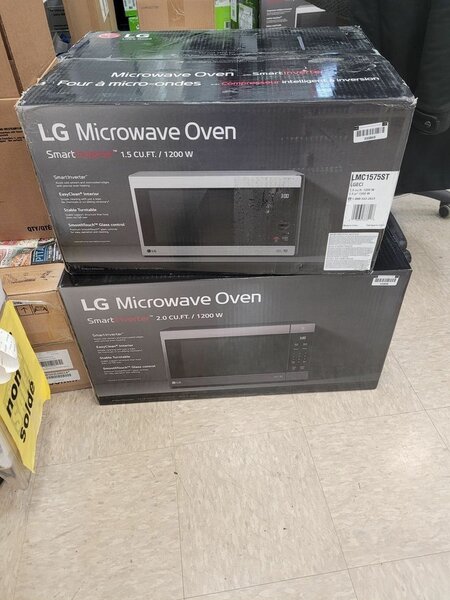 LG microwave oven