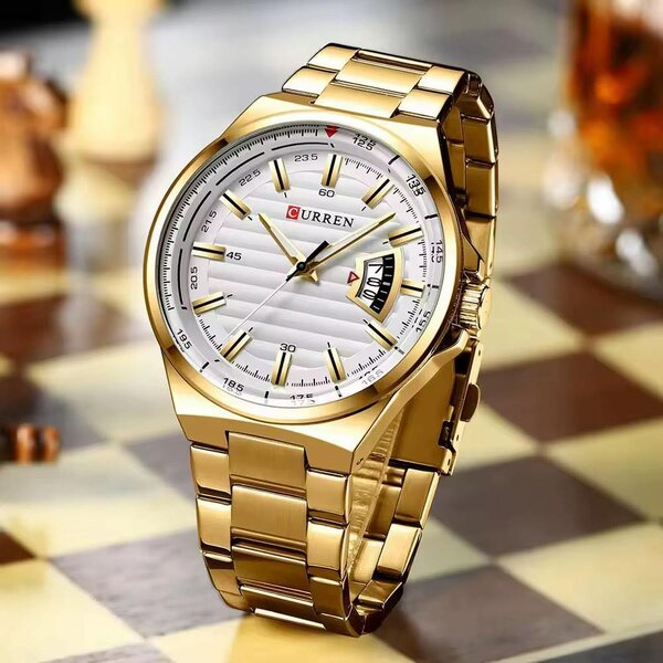Montre Homme Dorée CURREN