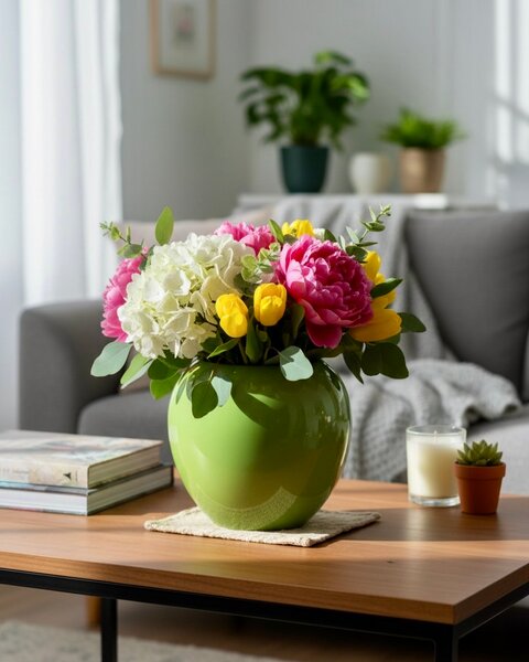 Vases de bouquet de fleurs