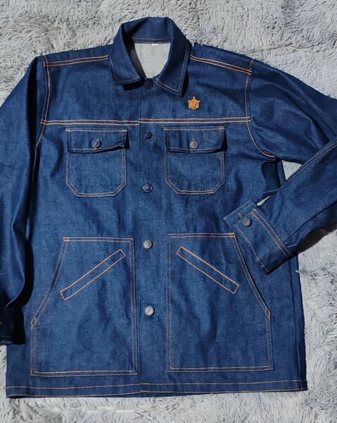 Veste en jean homme élégante