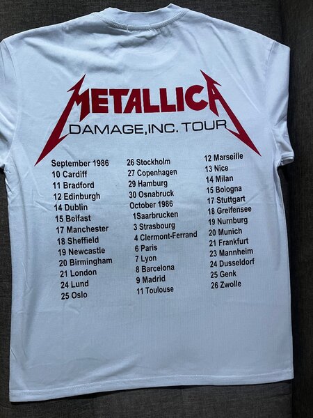 T-shirt Metallica Master of Puppets