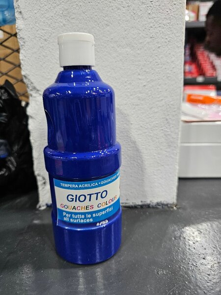 Peinture Gouache Giotto Bleu