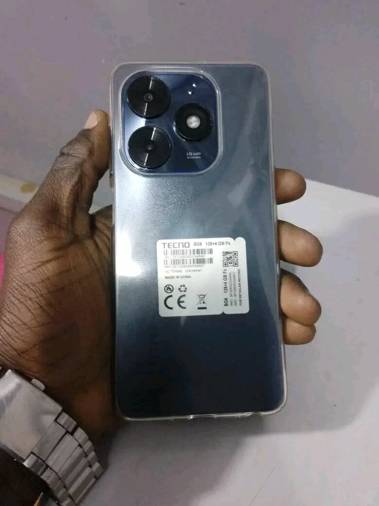 TECNO POP 8 128GB 8GB RAM PREMIÈRE COPIE CONFORME