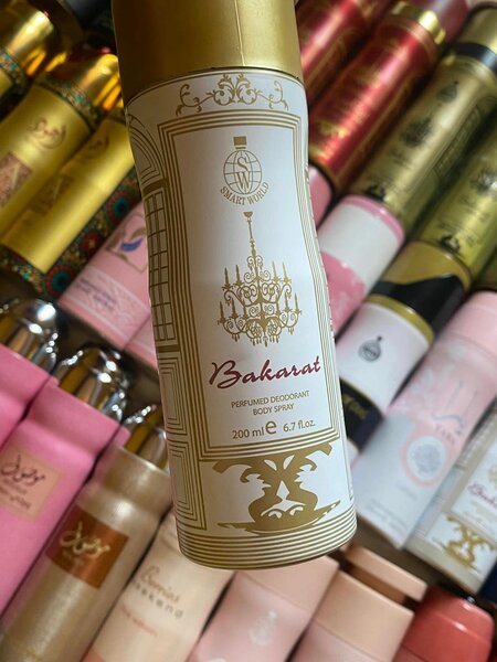 Perfumed deodorant spray Arabic