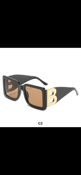 Lunettes de soleil carrées élégantes