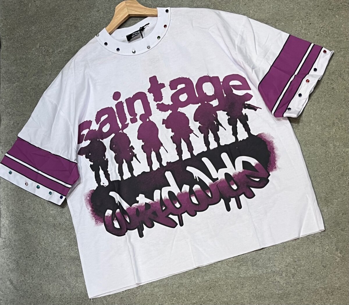 T-shirt oversize graphique funky