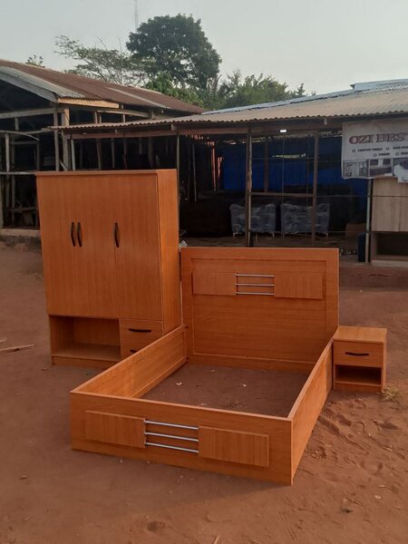 Chambre à coucher en bois