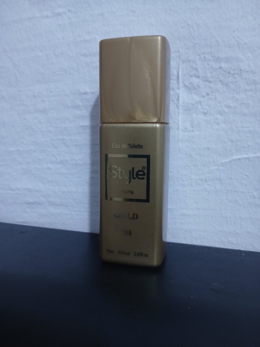 Eau de Toilette Style Gold