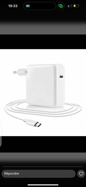 Chargeur USB-C 61W Rapide