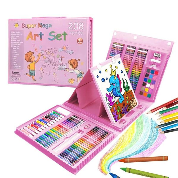 Set de dessin complet 208 pièces
