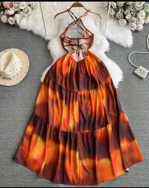 Robe longue bohème