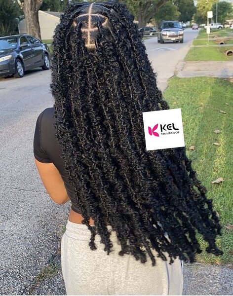 Extensions Torsadées Noires