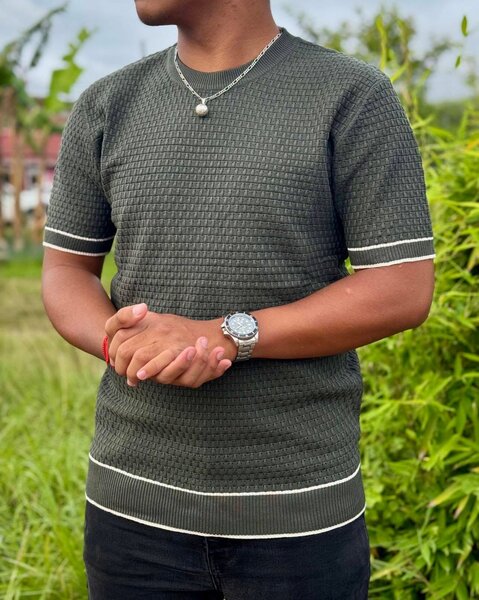 Polo en maille pour homme