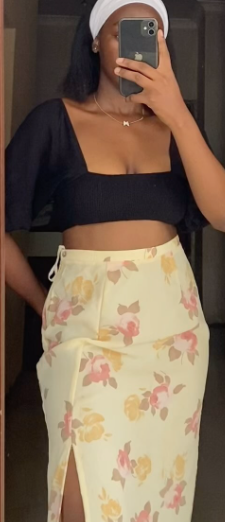 Set of top and skirt. Size size:M/L