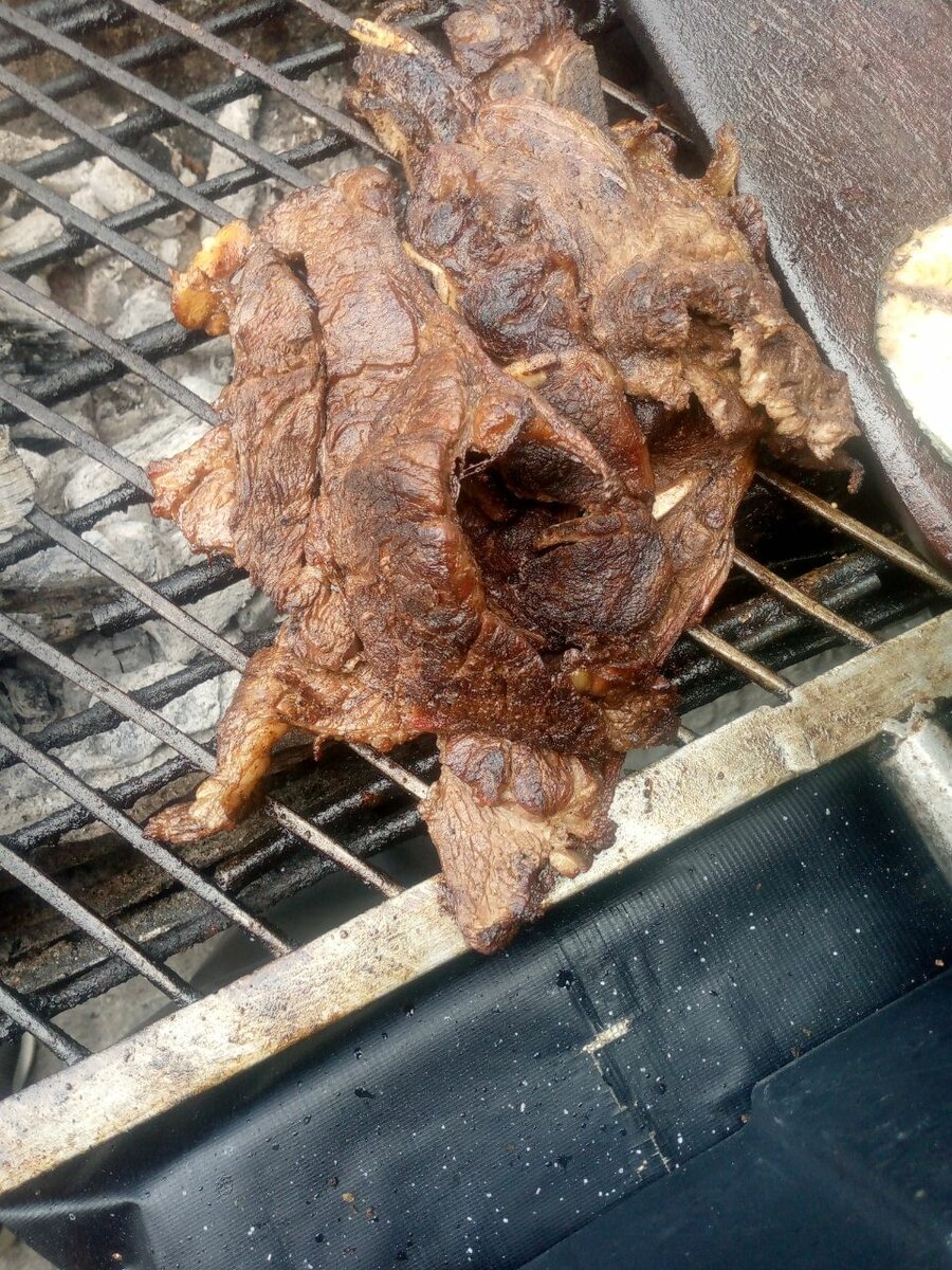 Roasted t bone