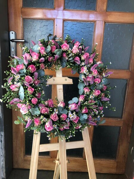 Fresh floral garlands