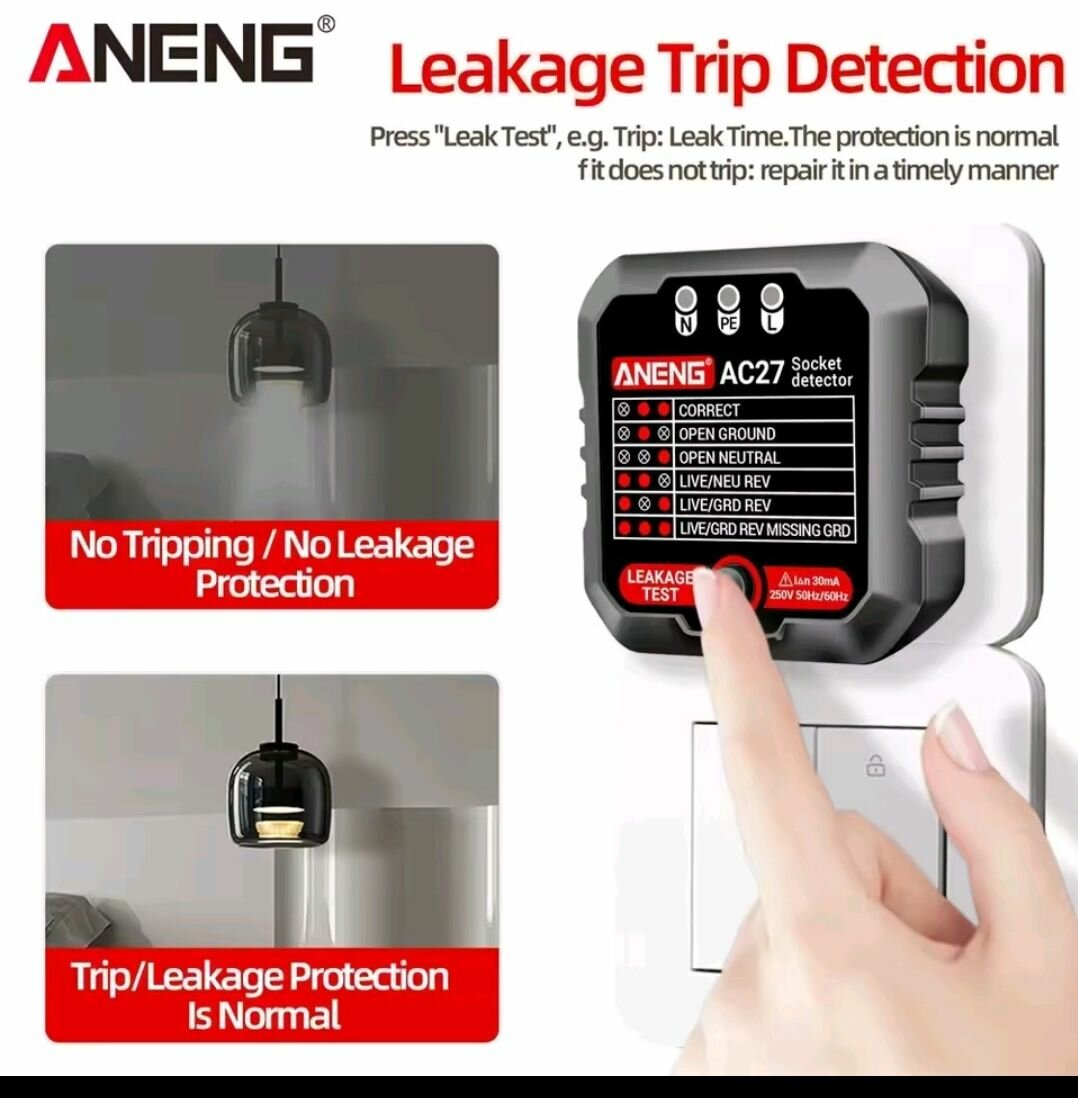 Détecteur de Fuite Électrique