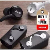 (Buy 1 Get 1 Free) AKG Handsfree - Universal AKG Handfree For All Android Devices Having 3.5mm Headphone Jack - Tuned By Samsung - PUBG AKG Earphone - Handfree For Music - EO-IG955 - Black Color