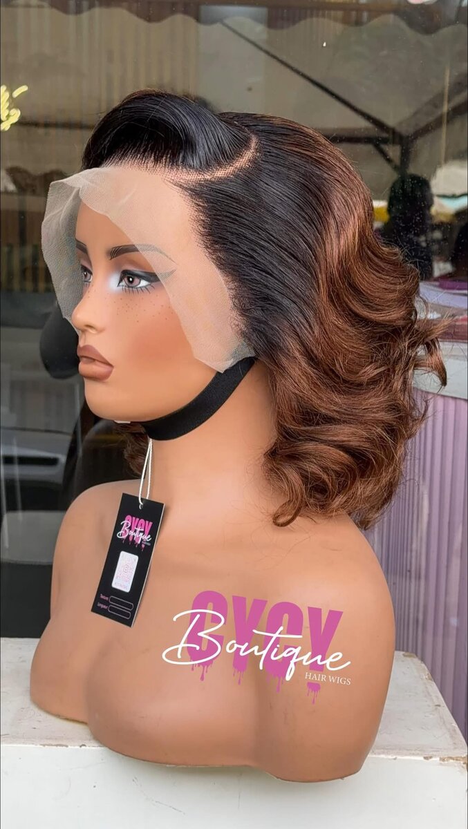 Perruque synthétique BXK marron