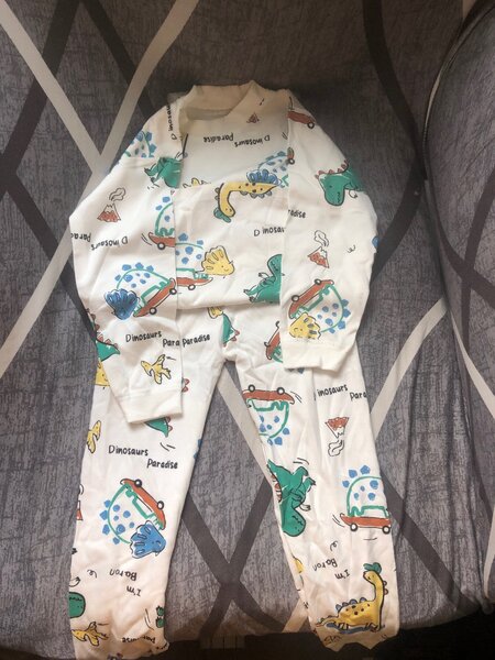 Pyjama Enfant à Motifs Dinosaur