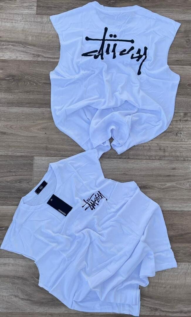 Débardeurs sportifs unisexes en coton