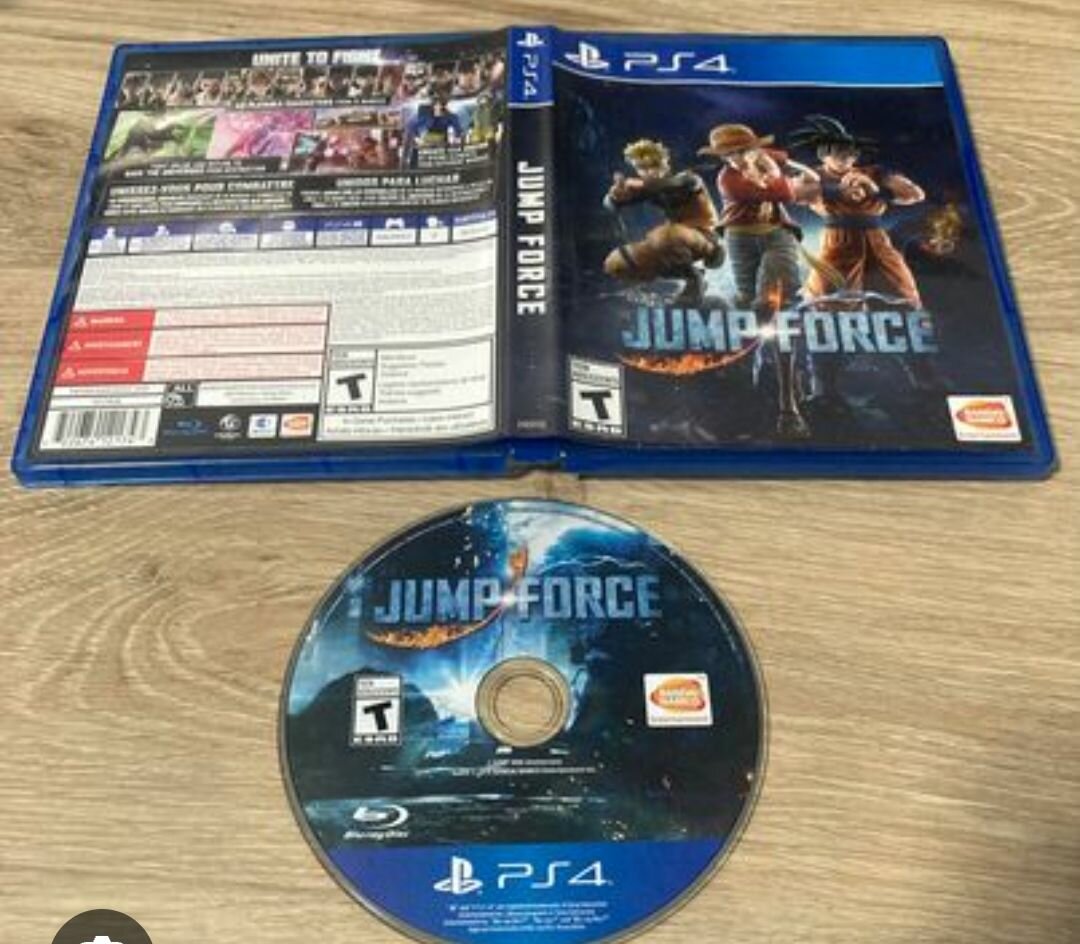 CD jump force PS4 en parfait état
