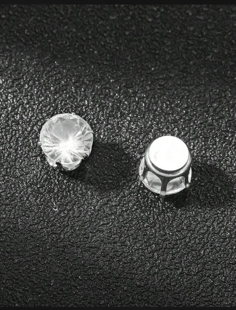 Boucle doreille aimantée