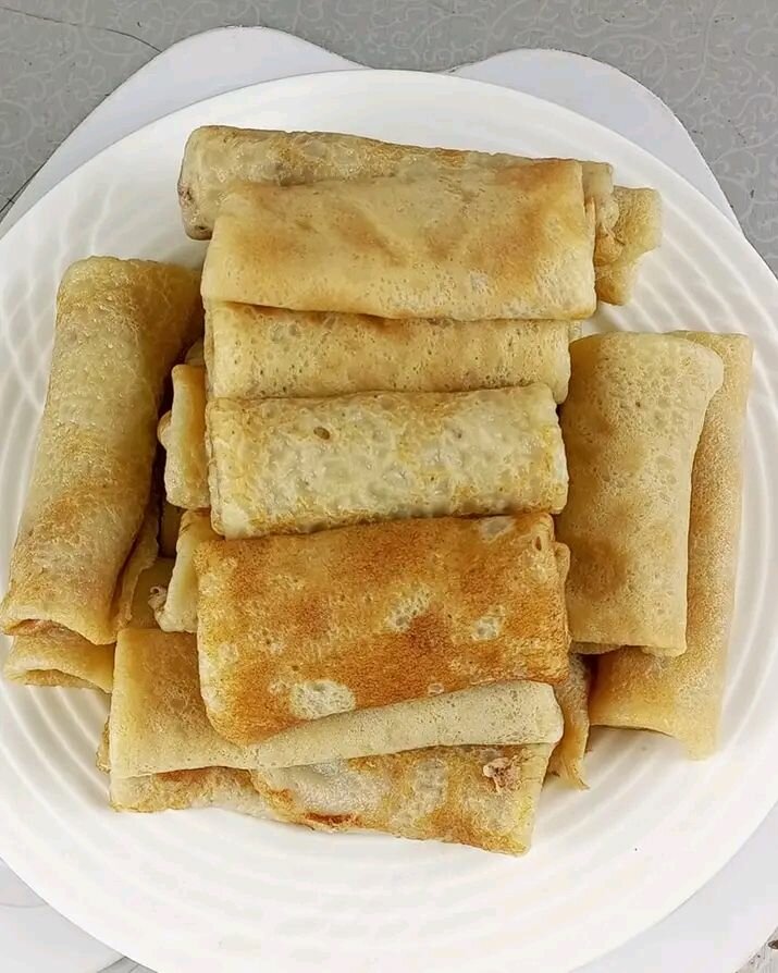 Crêpes natures et cacao