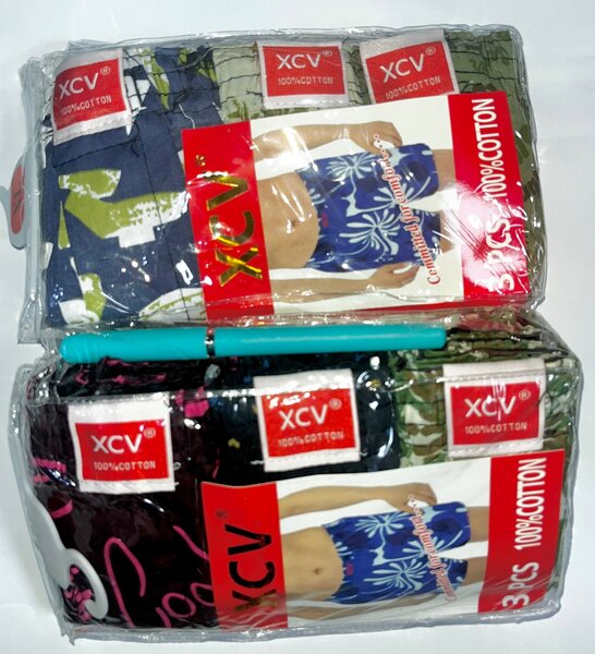 Boxers en coton pour hommes XCV