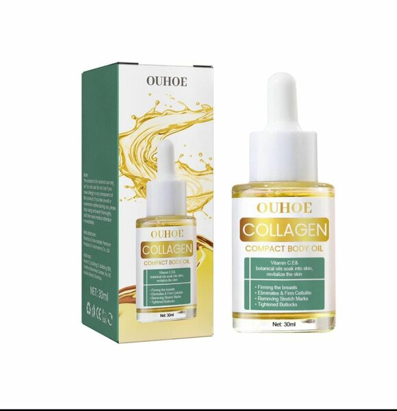 Collagen body oil