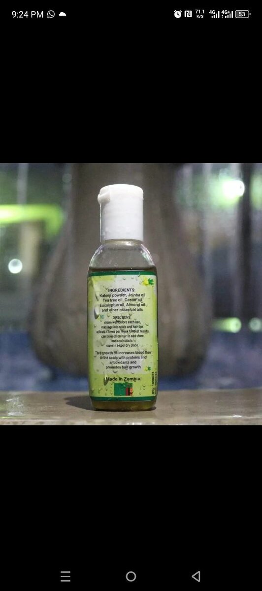 Kentoria Hair growth oil