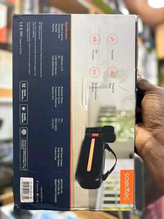 Enceinte Portable Soundtec Gala