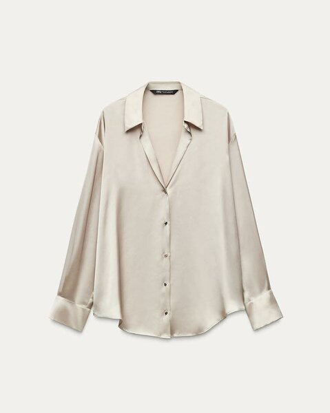 Zara Satin Shirt 