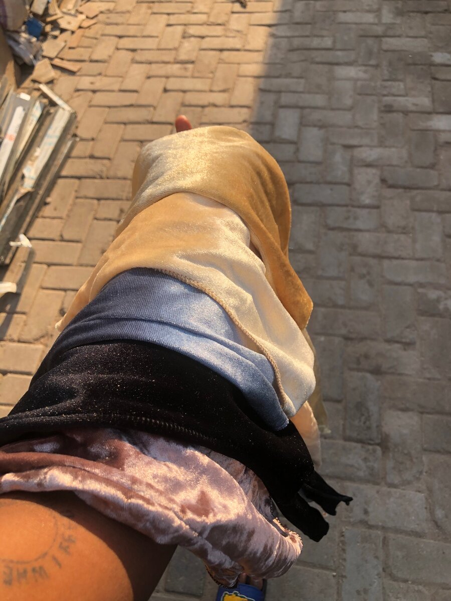 Gold Velvet durags