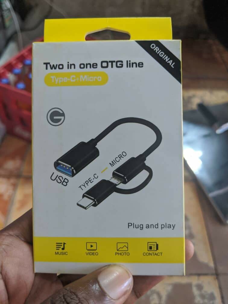 2 in 1 OTG cables