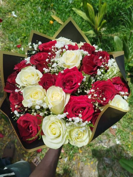 Élégant bouquet de roses