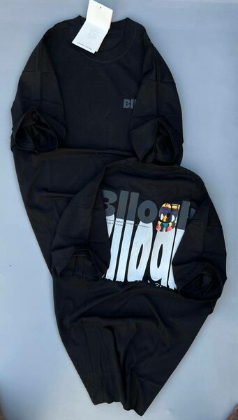 T-shirt noir graphique homme